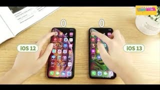Iphone Xs Max - Ios 13 Vs Ios 12 - Speed Test