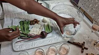 PASSOVER SEDER BY A NOVIC( SINGLE PERSON CELEBRATION)  PART 1. OF 2