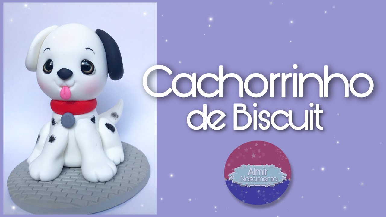 DIY | Cachorrinhos de Biscuit | Iniciantes