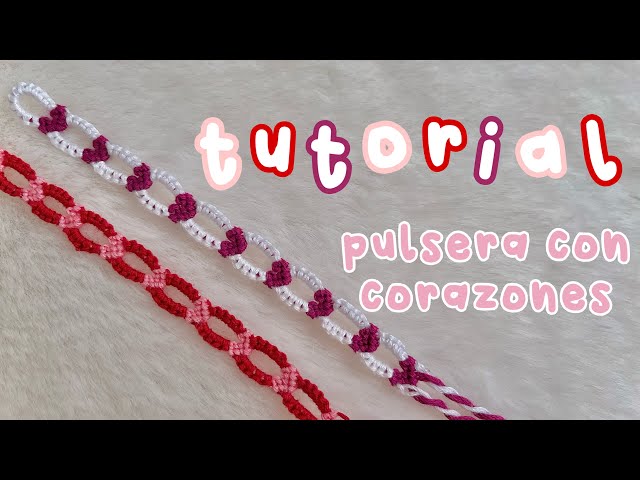 Como hacer pulseras para PAREJAS fáciles con letras ❤️ PULSERAS para SAN  VALENTÍN #sanvalentin 