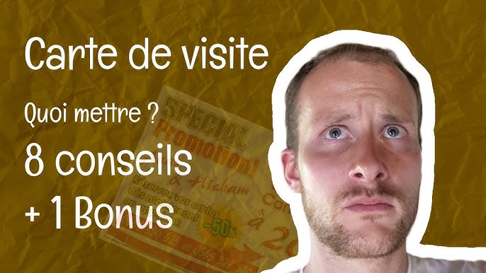 6 conseils pour imprimer des cartes de visite efficaces