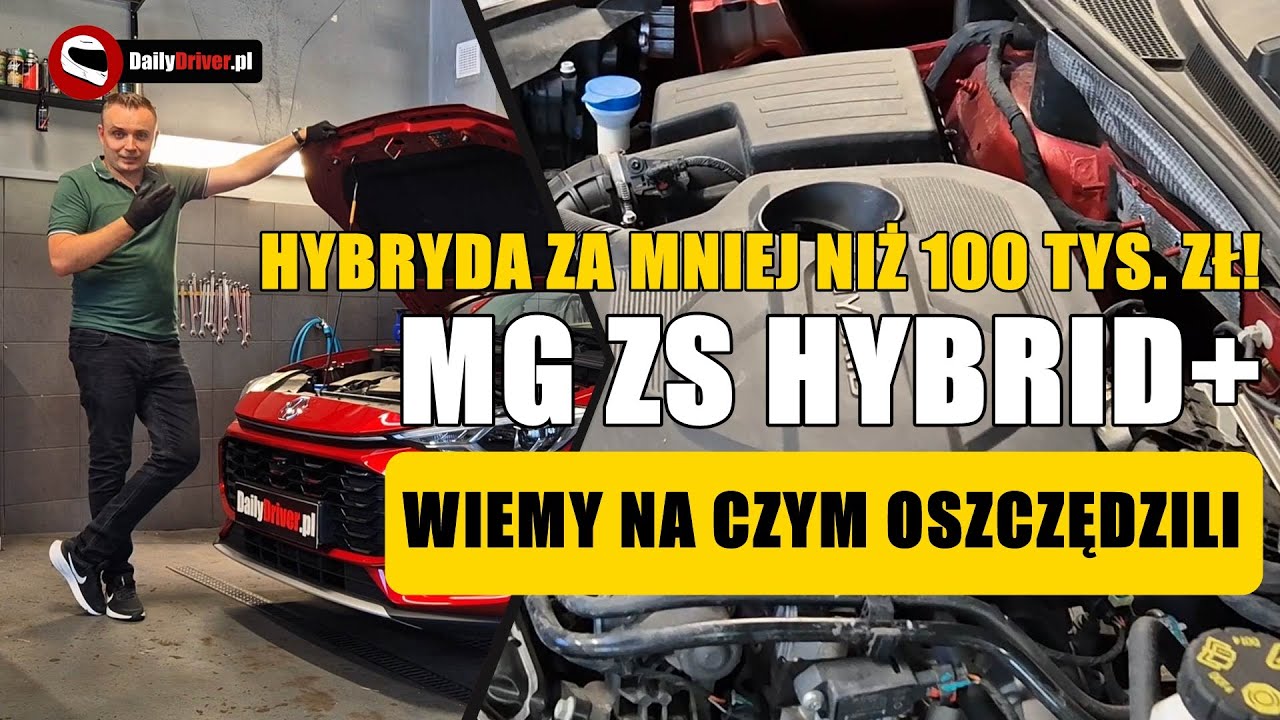 Test MG ZS Hybrid+ 197 KM na warsztacie – budowa, lakier, silnik, osiągi i kompatybilność z LPG