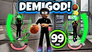 I Found The Best Build In Practical Basketball Its A Demigod