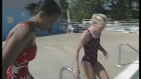 Broadcaster Regina Mobley Learns to Swim
