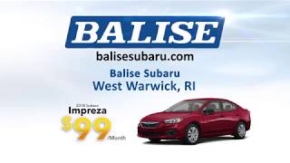 Lease a New 2018 Impreza for $99/mo.