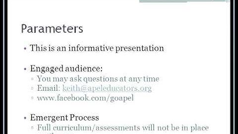 2012 Guide to CCSS and PARCC part 1 Session Info