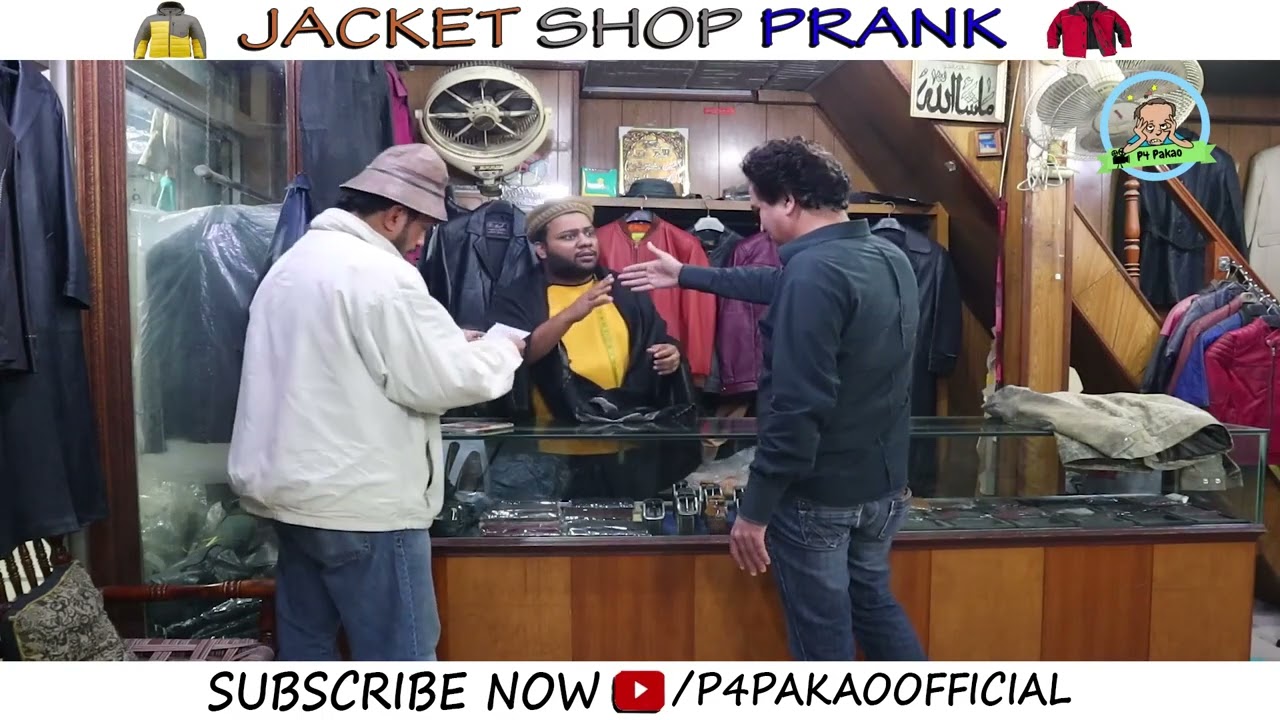 Jacket Shop Prank | By Nadir Ali & Farukh Buddha | P4 Pakao | 2020