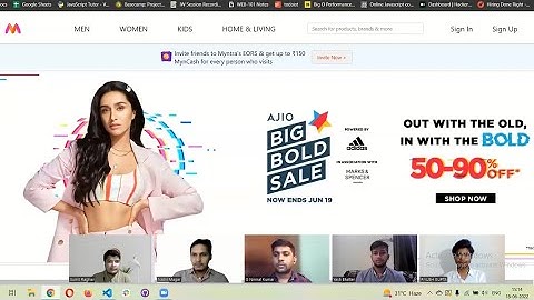 masai school || clone website of myntra || Unit-2 Project || @MasaiSchool  #masaischool
