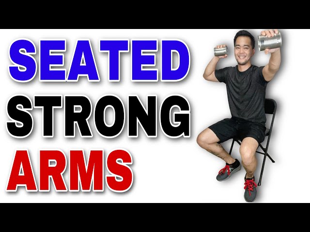 Seated Arm Home Exercises for Seniors 