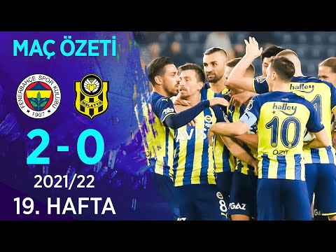 Fenerbahçe 2-0 Öznur Kablo Yeni Malatyaspor MAÇ ÖZETİ | 19. Hafta - 2021/22