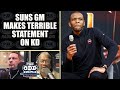 Suns GM James Jones Says Nobody Has Ever Maximized Kevin Durant? | THE ODD COUPLE