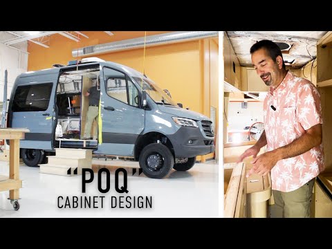 Cabinet Design Van Tour | The Endless Details of POQ
