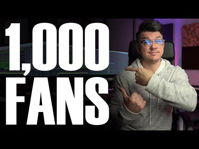 How To Build A Fanbase From Scratch | 1,000 Fans In 90 Days class=