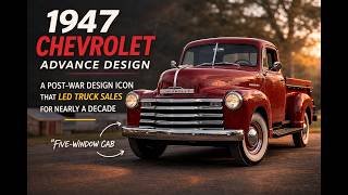 1947 Chevrolet Advance Design Truck – The Post-War Pickup That Dominated Truck Sales