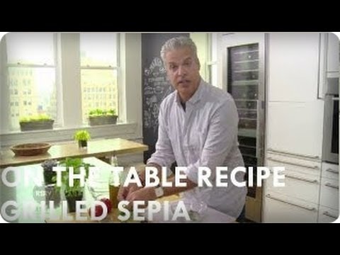 Eric Ripert's Grilled Sepia, Tomato, & Basil Pesto | Reserve Channel Recipes| Reserve Channel