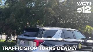 Driver killed, trooper hospitalized after Duplin County traffic stop