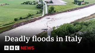 Several dead in Italy floods - BBC News