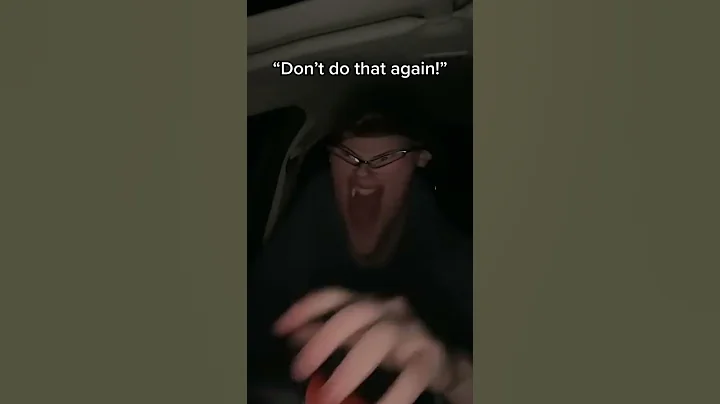 When You Turn On A Light In The Car At Night #Shorts