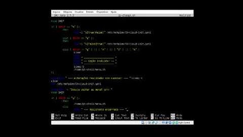 Menu simples if-else em Shell - Ubuntu Server 18