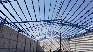 Estructuras montaje con pluma
