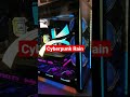 CyberPunk Rain Effect RGB #shorts #viralshorts #youtubeshorts