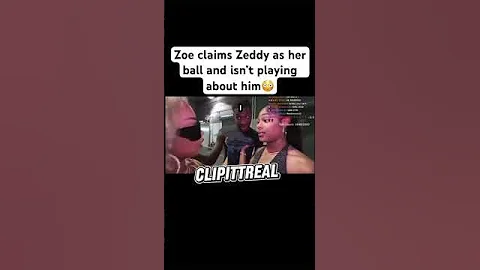 Zoe claims Zeddy as her ball and isn’t playing about him😳#zoespencer #zeddywill #twitch #subscribe