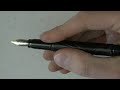 Waterman man 140 fountain pen review