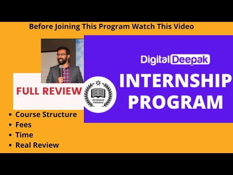 Digital Deepak Internship Review || Deepak Kankaraju || Digital Marketing Course