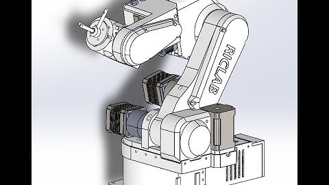 Circular and Linear movement using Quintic Polynomial Trajectory Planning ‐ PAROL6 ROBOT