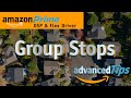 Managing Grouped Stops in the Amazon Flex App