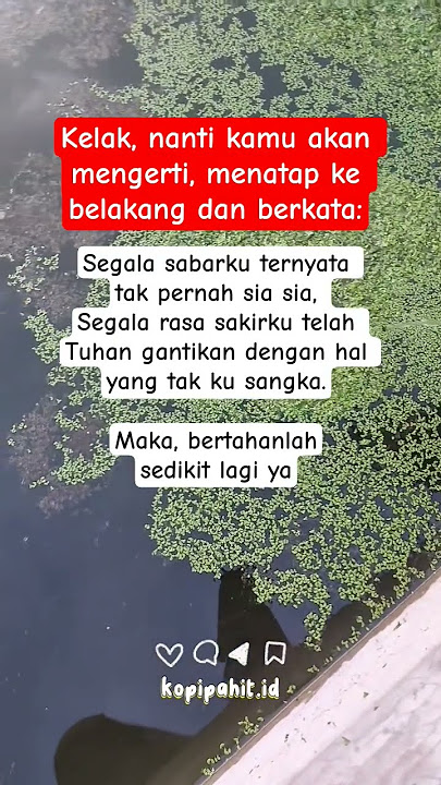 bertahanlah sedikit lagi ☺️‼️#storywa #quotes #motivasi