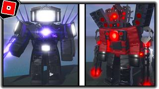 NEW UPGRADED TITAN TV MAN and UPGRADED TITAN SPEAKERMAN in TITANS OVERDRIVE - Roblox