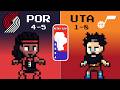 PORTLAND TRAILBLAZERS (4-5) @ UTAH JAZZ (1-8) | FULL GAME MATCHUP | RNBA S1-R10