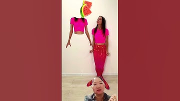 Howto assemble a second mermaid # shorts TiK ToK by Anna kova