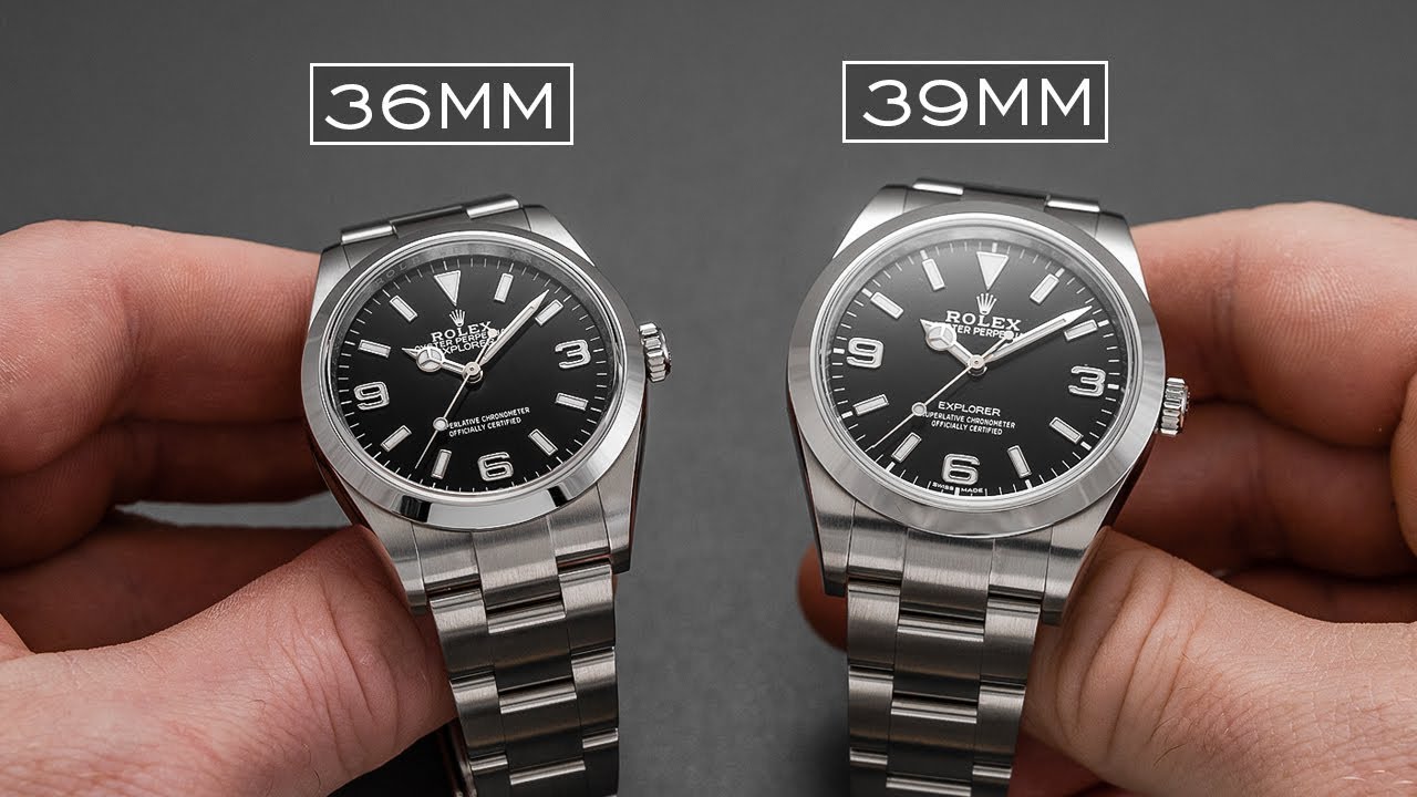The NEW Rolex Explorer 36mm vs the Previous 39mm - Smaller But Better?