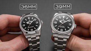 The NEW Rolex Explorer 36mm vs the Previous 39mm - Smaller But Better?