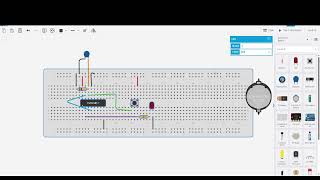 Toggle Switch – CD4017 Latch LED schematic
