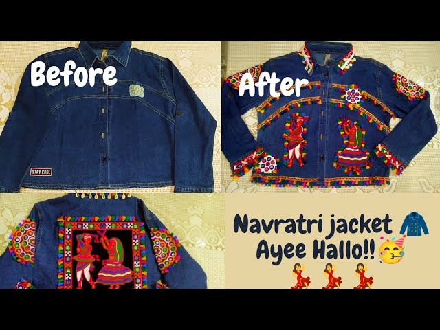 How to style dupatta with jeans for navratri garba #shorts #navratri #garba  #dupattastyling #viral - YouTube