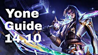 Yone Guide video 14.10 frissítés