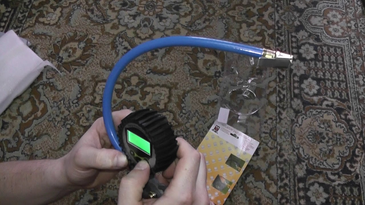 Не удержался купил цифровой манометр. - YouTube