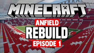 [REBUILD] Minecraft Stadium Builds: Anfield [1] Pitch/Pitchside