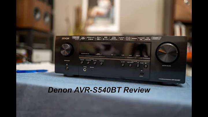 Denon AVR-S540BT Review - Good enough!