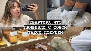 КВАРТИРА | что привезли с собой ,такси/покупки