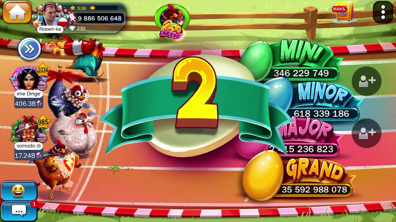 Huge Casino: Chicken Winner + free spins - YouTube