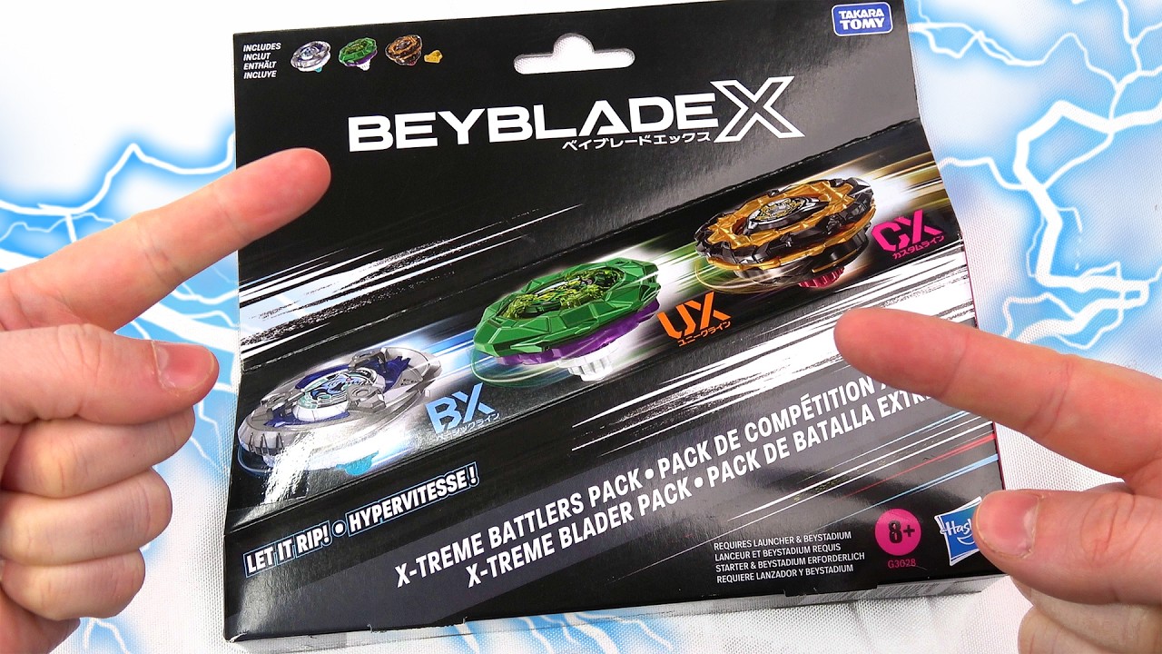 NEW HASBRO X-TREME BATTLERS SET IS FINALLY HERE Beyblade X