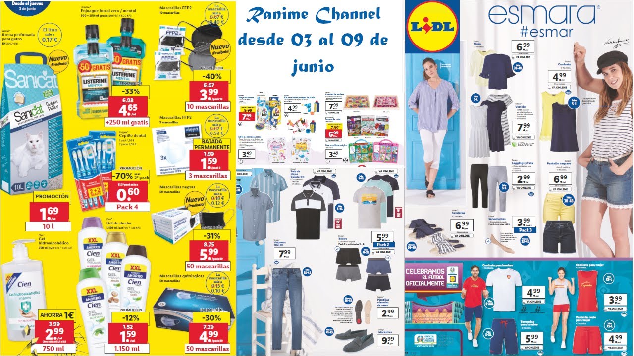 Ganar Intentar mal humor Lidl Folleto España desde 3 al 9 junio 2021 promociones artículos de bazar- Lidl  ofertas - YouTube