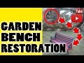 How to restore a garden bench How to restore a garden bench