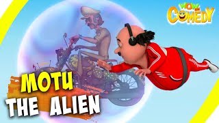 Motu Patlu- EP12B | Motu The Alien | Funny Videos For Kids | Wow Kidz Comedy