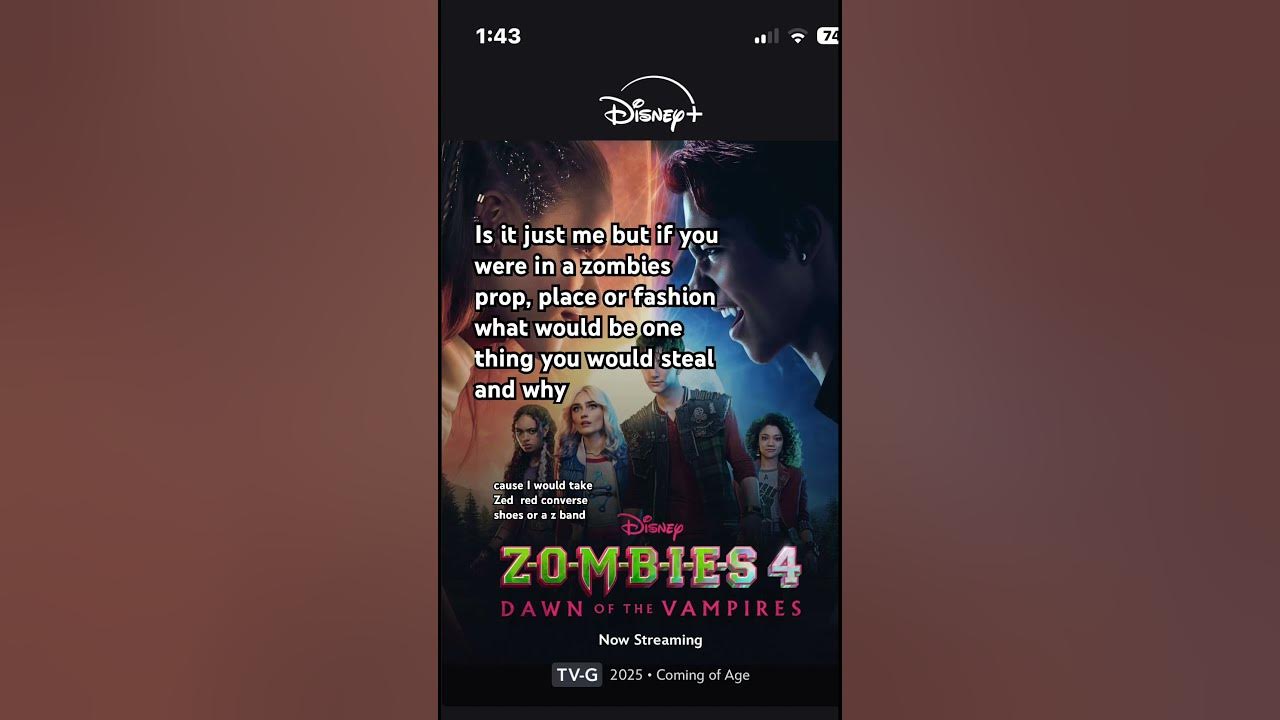 I was so excited of zombie 4 I bet there going to be a zombie 5 - YouTube