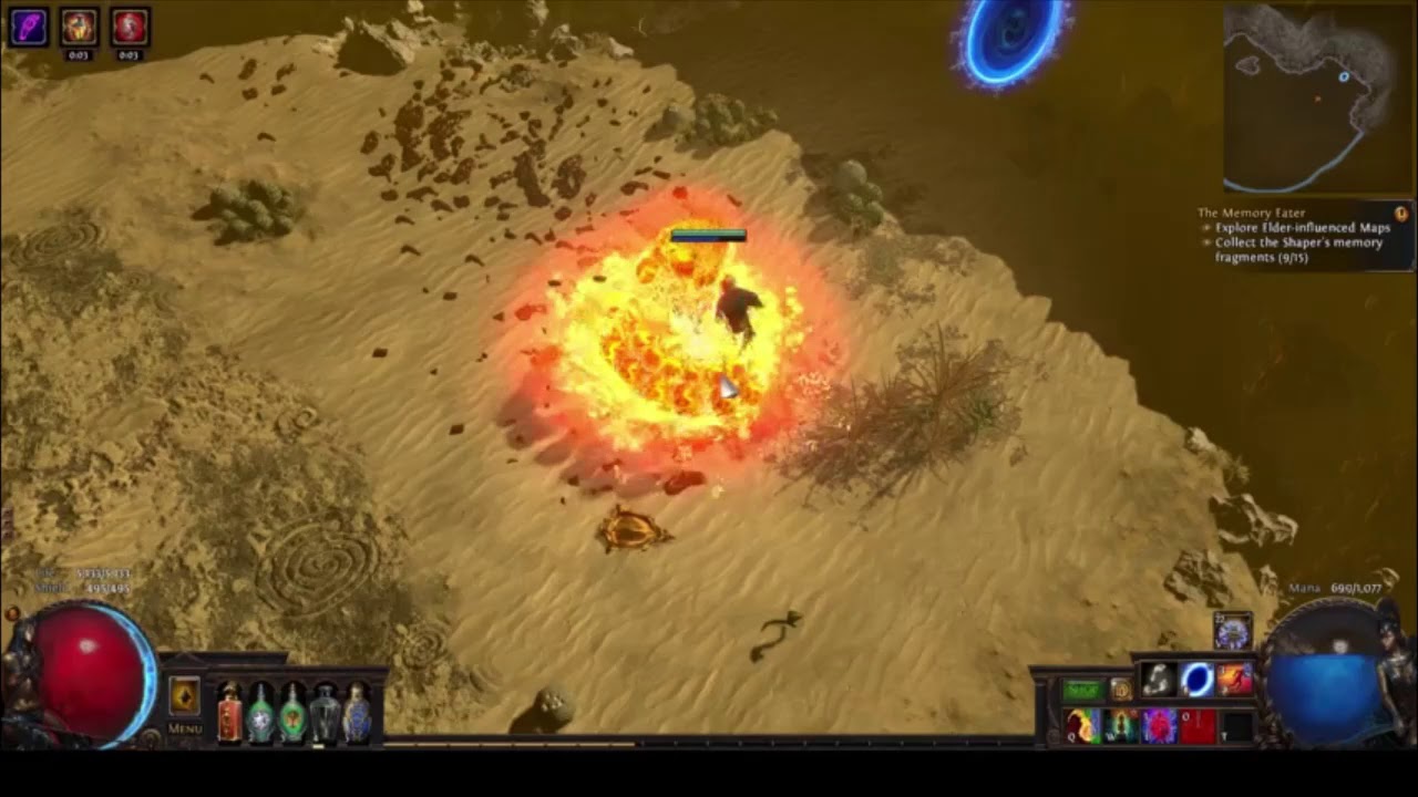 Get em Salamando (Magma orb chain)